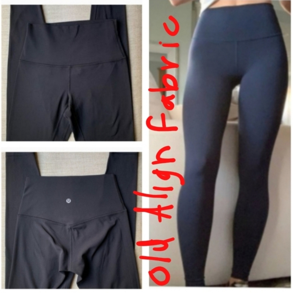 🍋 Lululemon 🍋 Align  super high rise 28” black Size 8